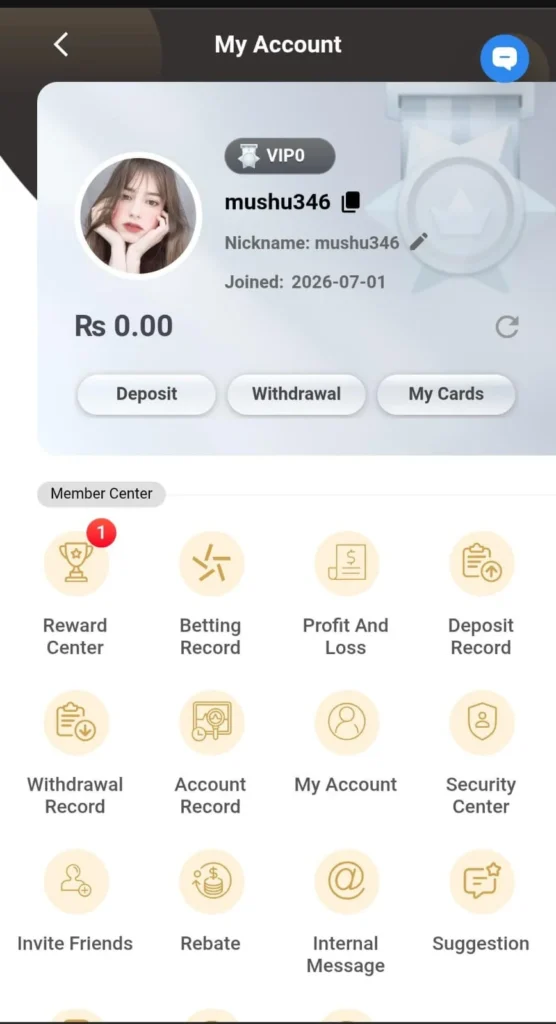 pkshaan reward center