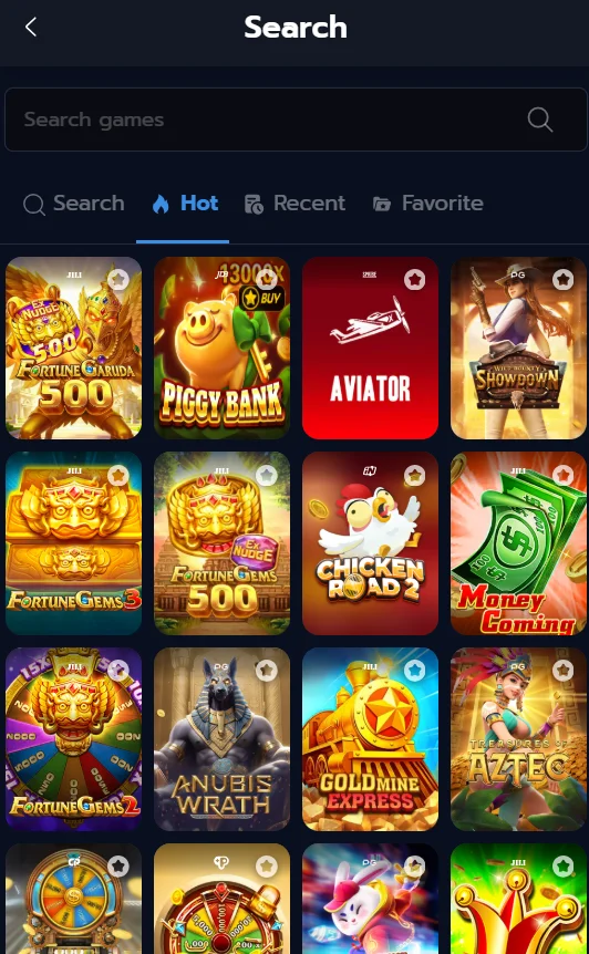 67uu game home page interface